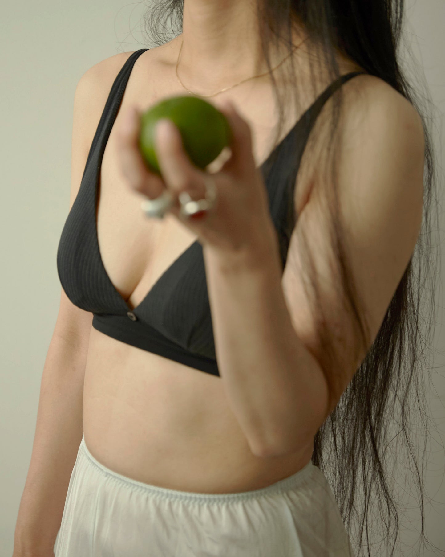 Booksmart stripe bra