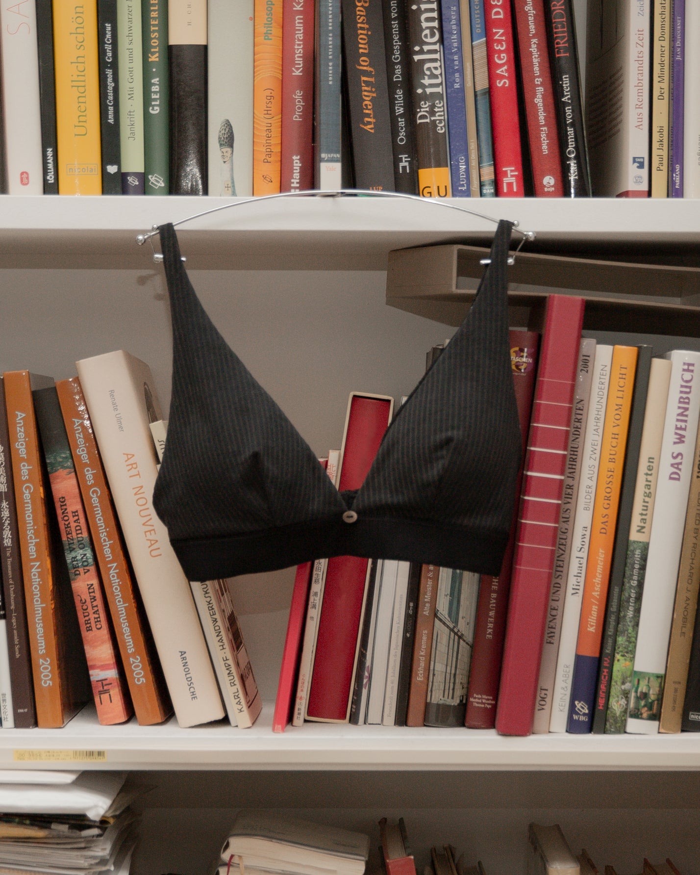 Booksmart stripe bra