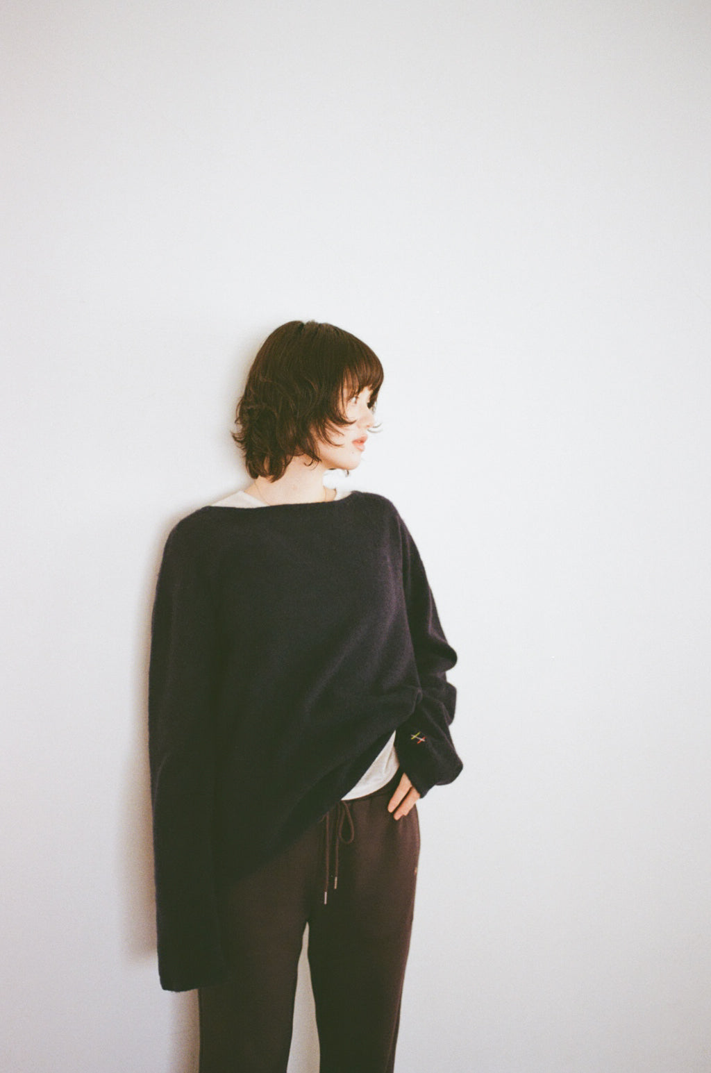 Off to the Moon knit sweater