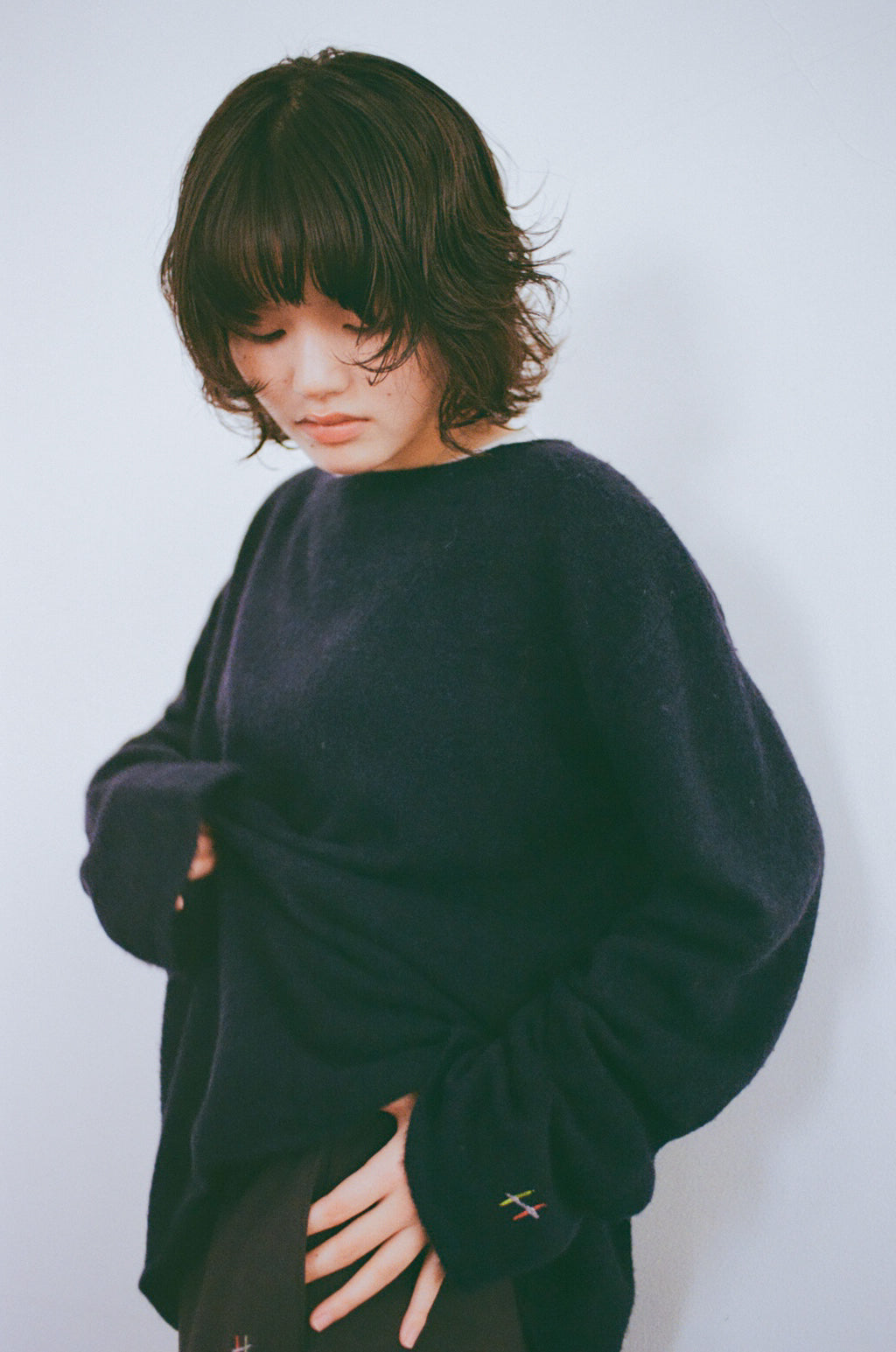 Off to the Moon knit sweater