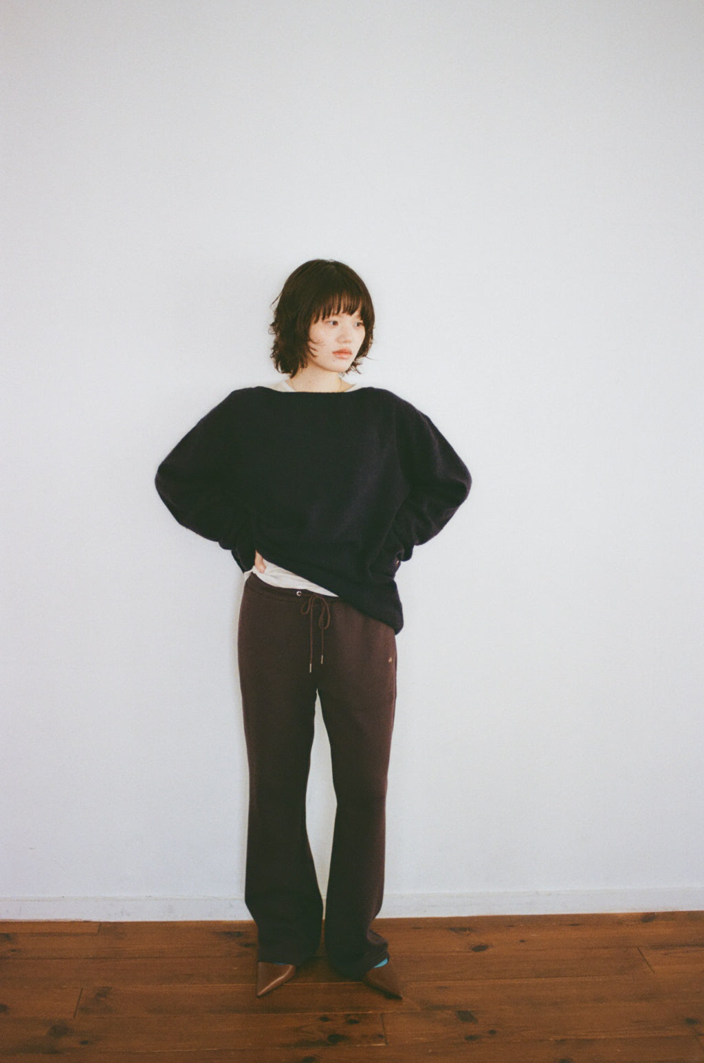 Off to the Moon knit sweater