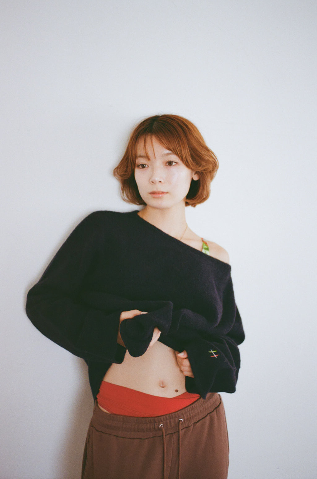 Off to the Moon knit sweater