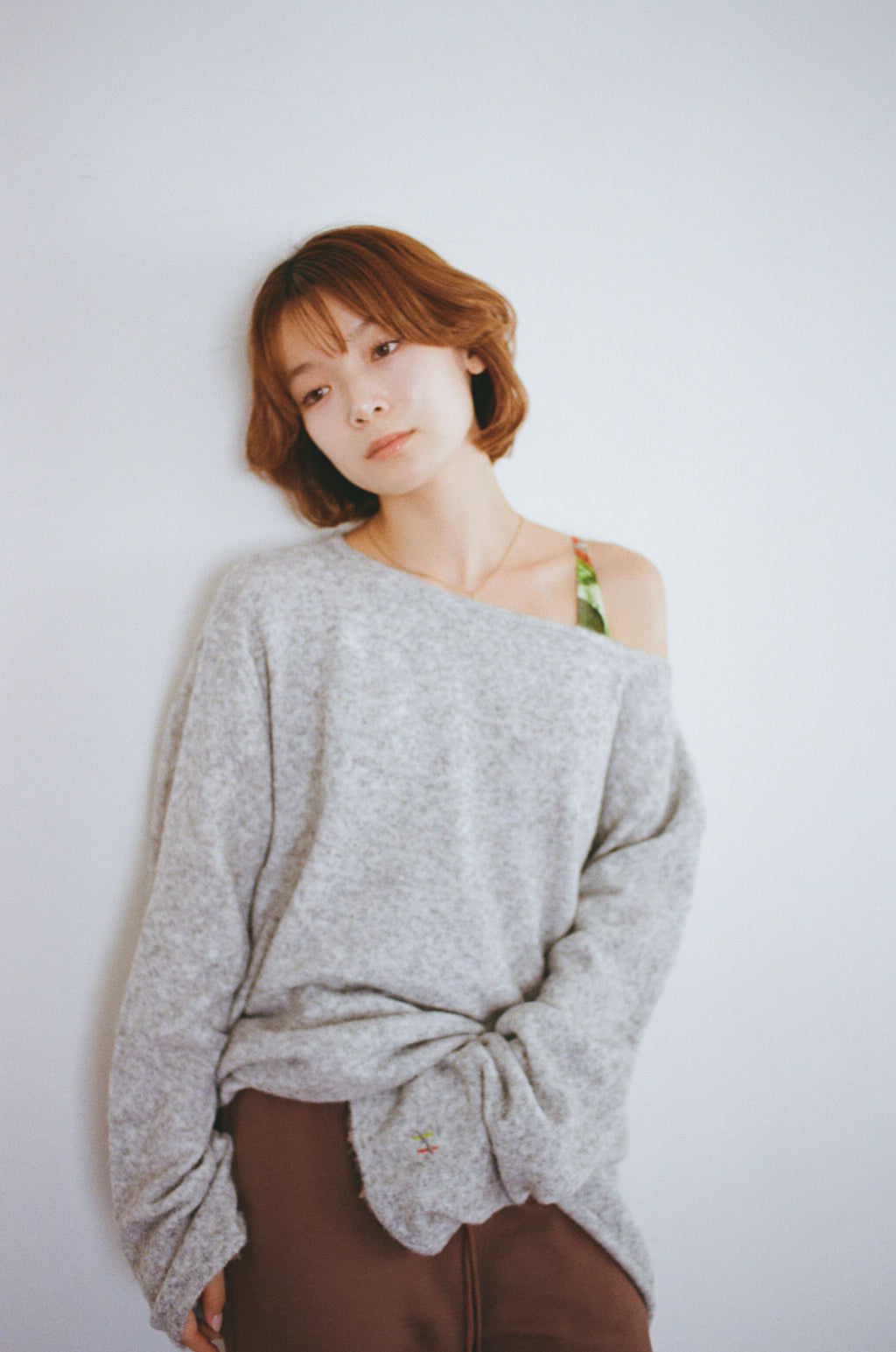 Off to the Moon knit sweater