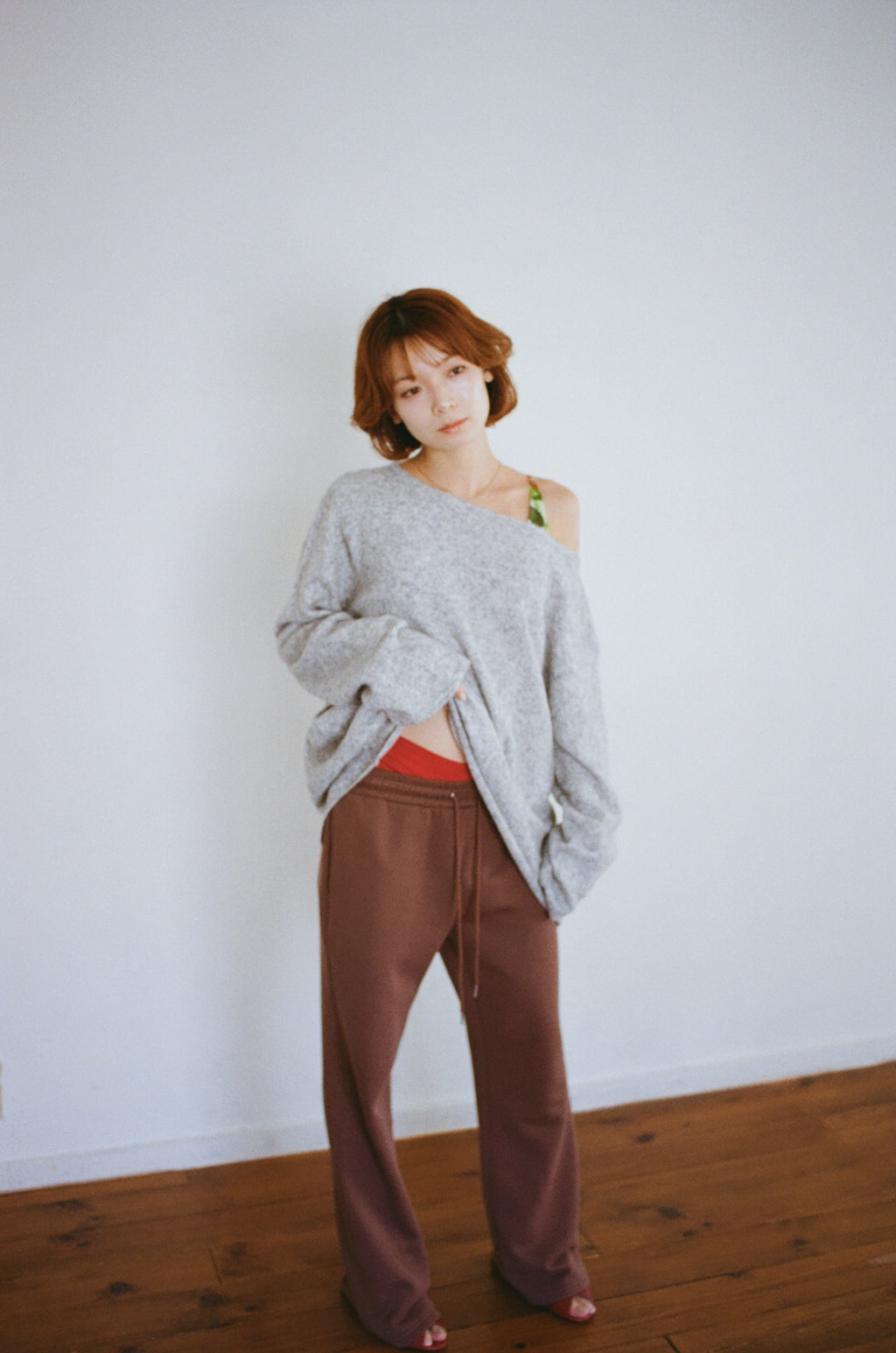 Off to the Moon knit sweater