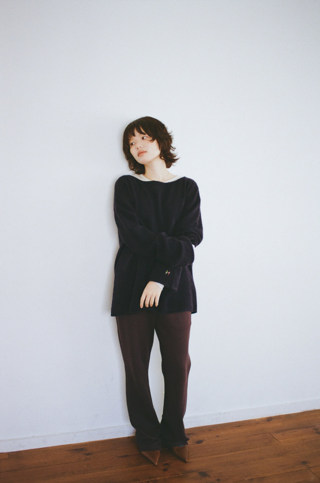 Off to the Moon knit sweater