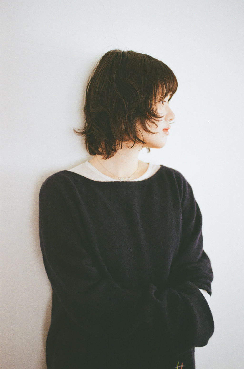 Off to the Moon knit sweater