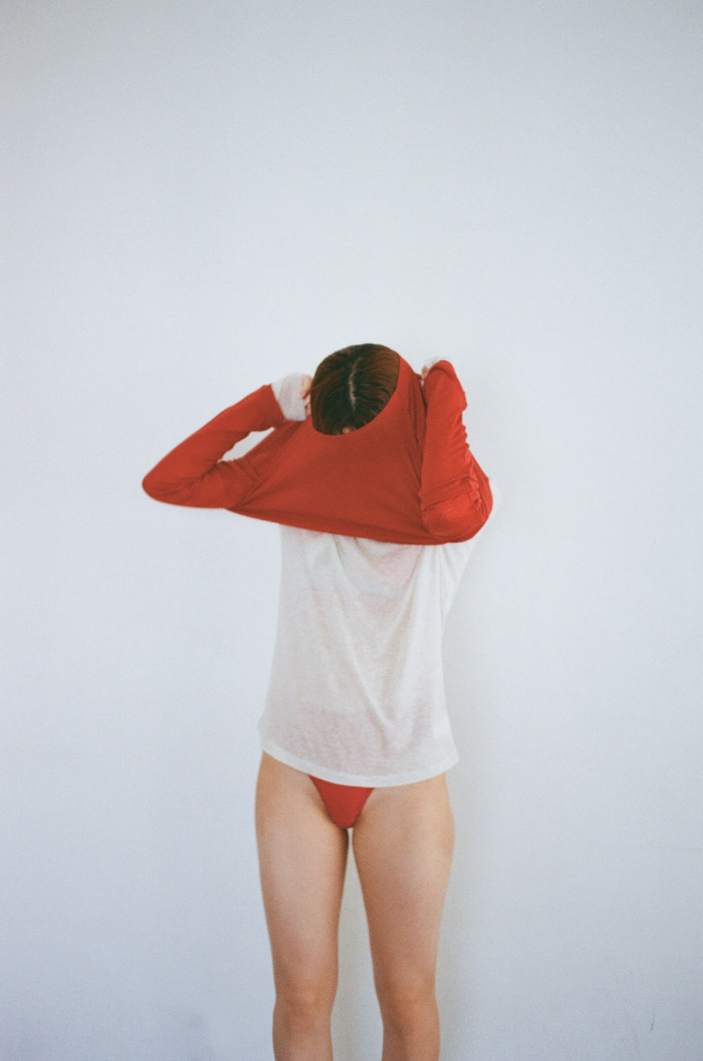 See Through Emotions long T-shirt