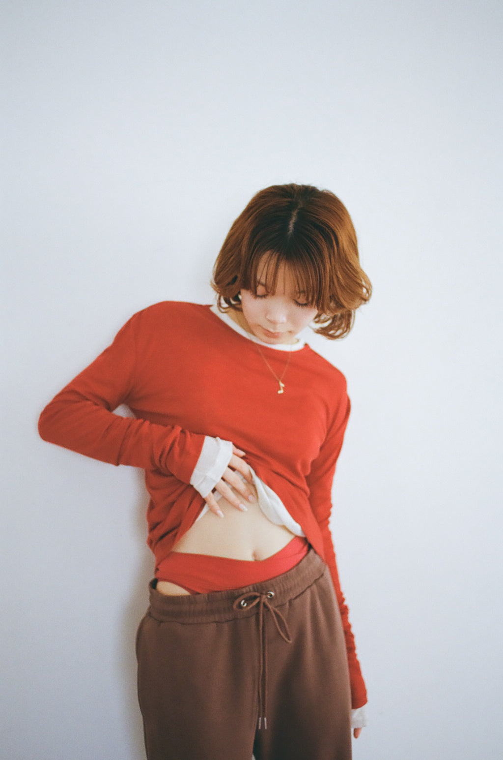 See Through Emotions long T-shirt