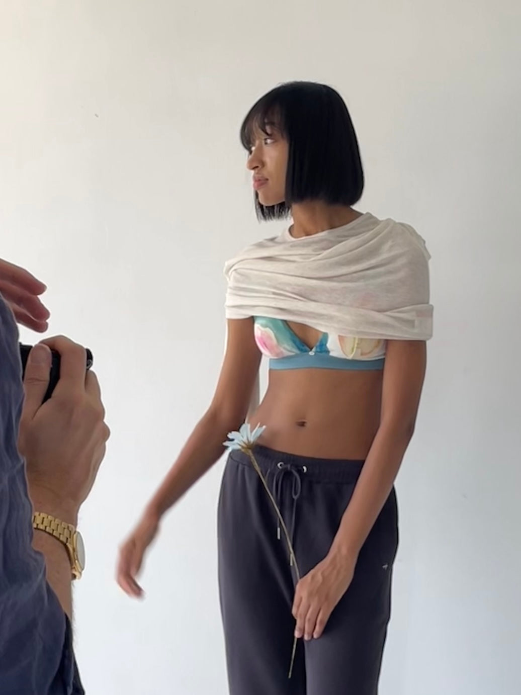 【001】Blooming bra
