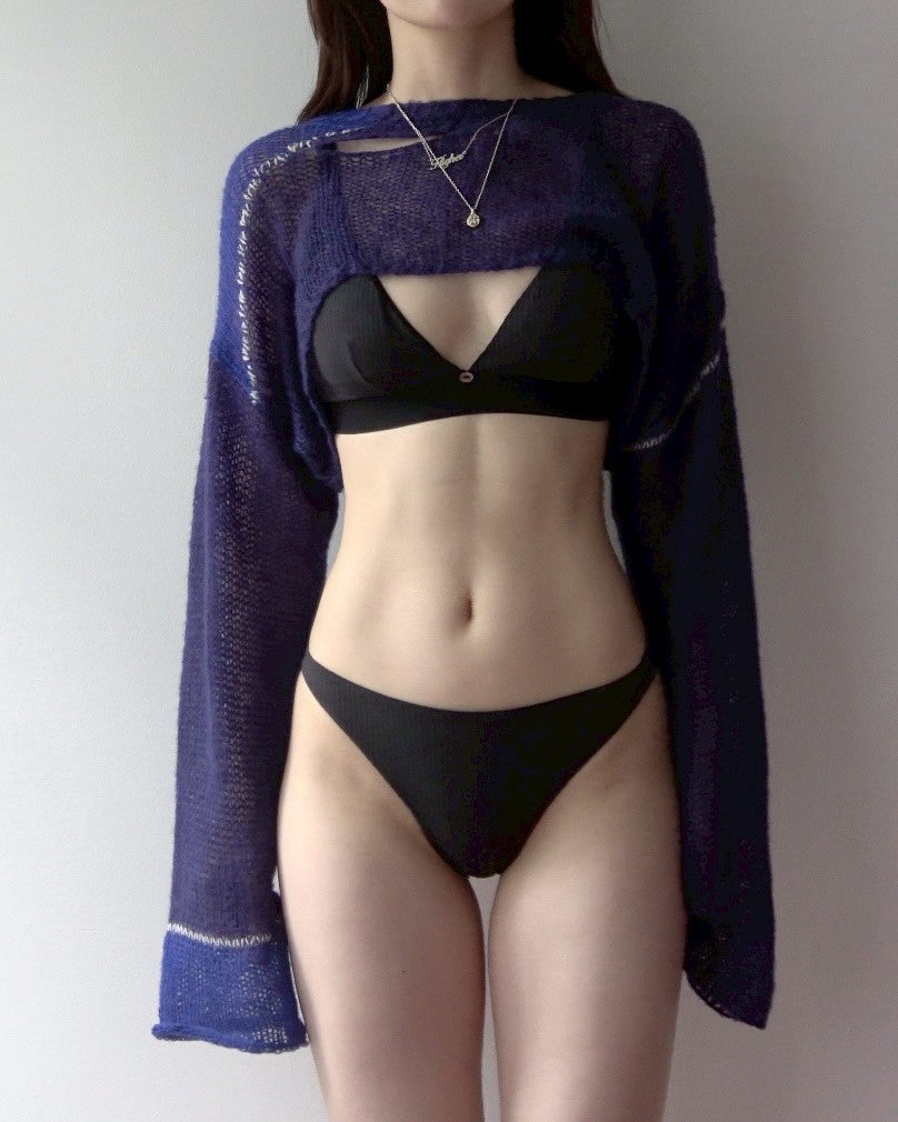 Booksmart stripe bra