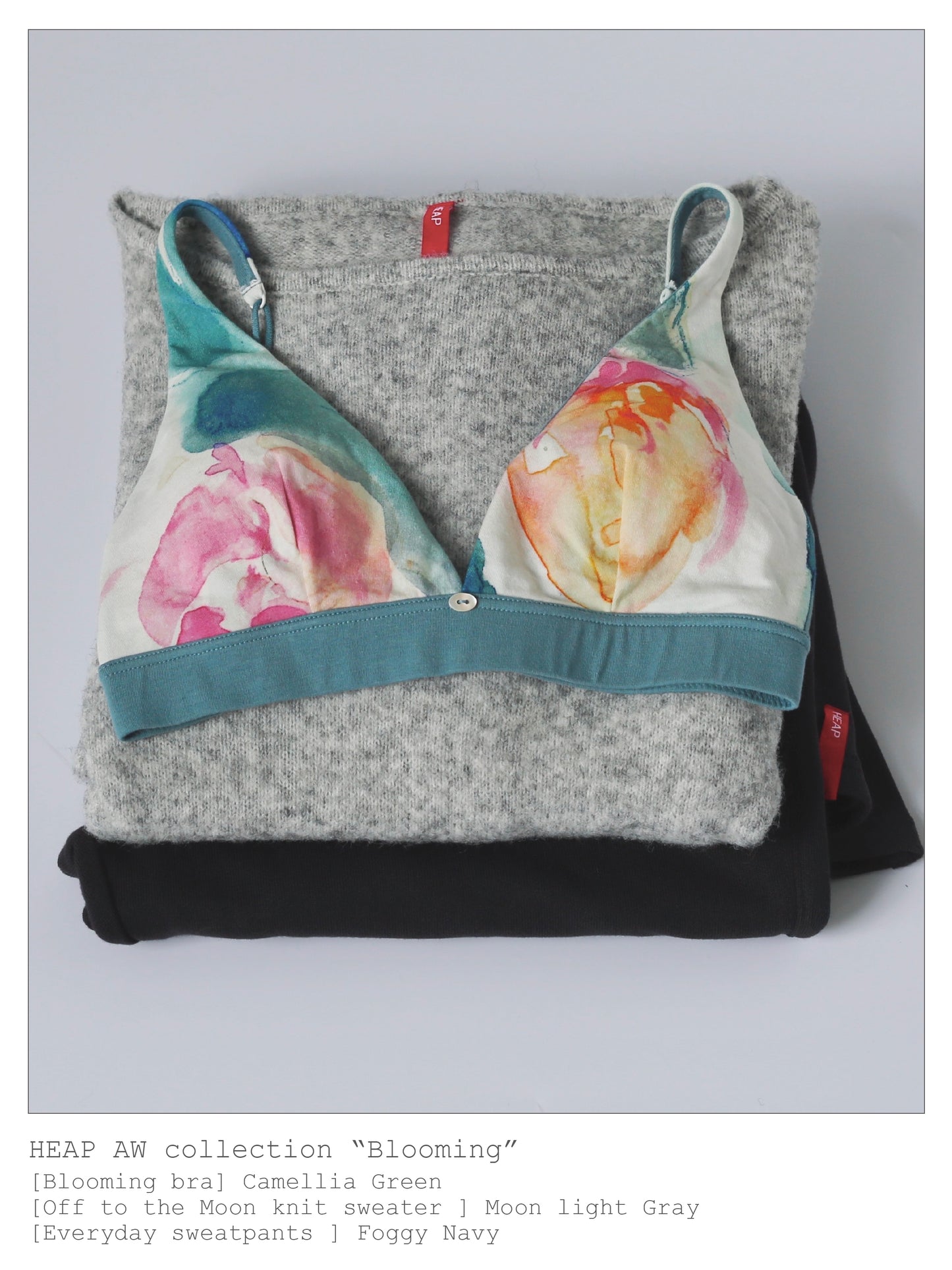 【001】Blooming bra