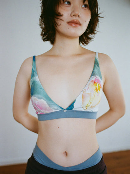 【001】Blooming bra
