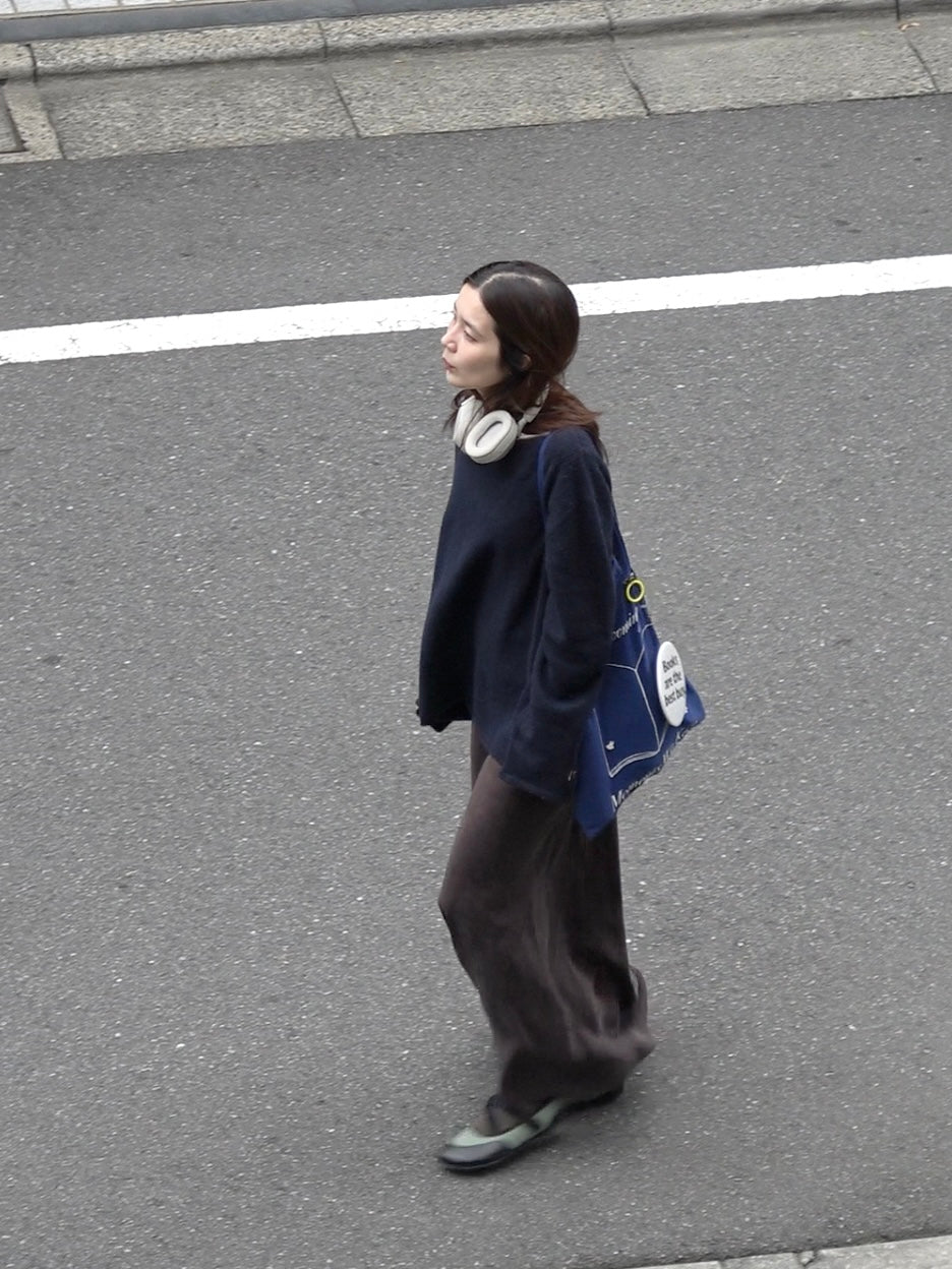 Off to the Moon knit sweater