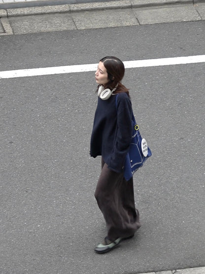 Off to the Moon knit sweater