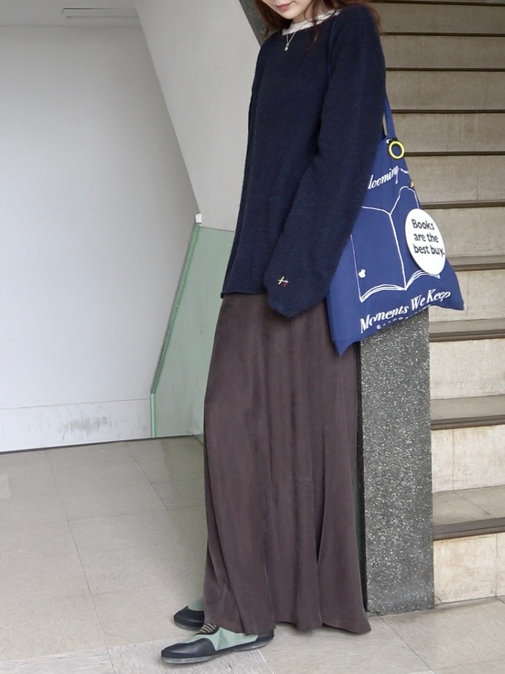 Off to the Moon knit sweater