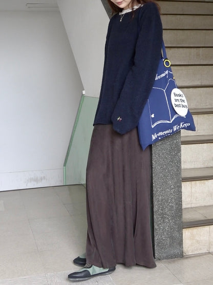 Off to the Moon knit sweater