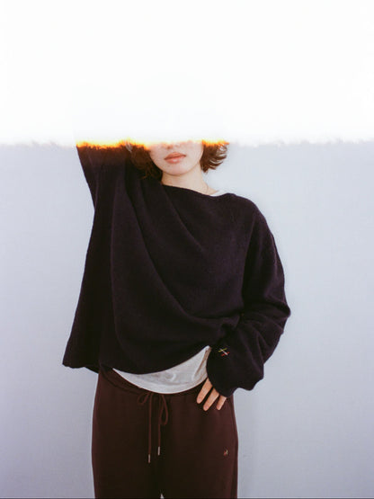 Off to the Moon knit sweater