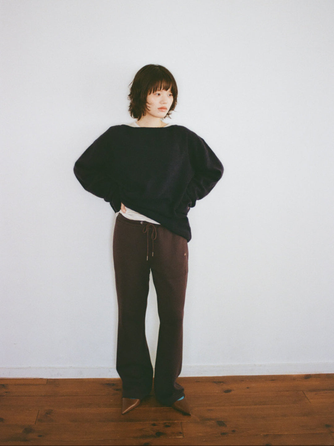 Off to the Moon knit sweater