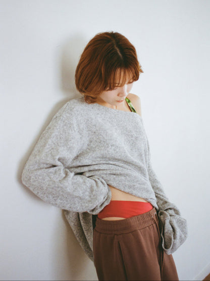 Off to the Moon knit sweater