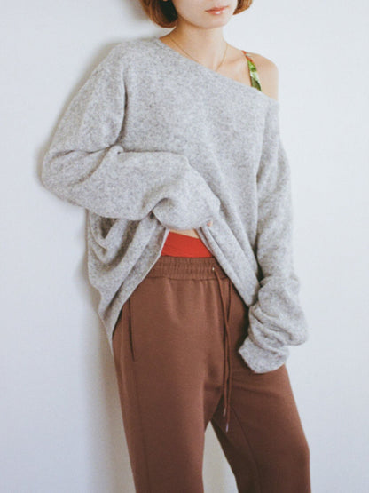 Off to the Moon knit sweater