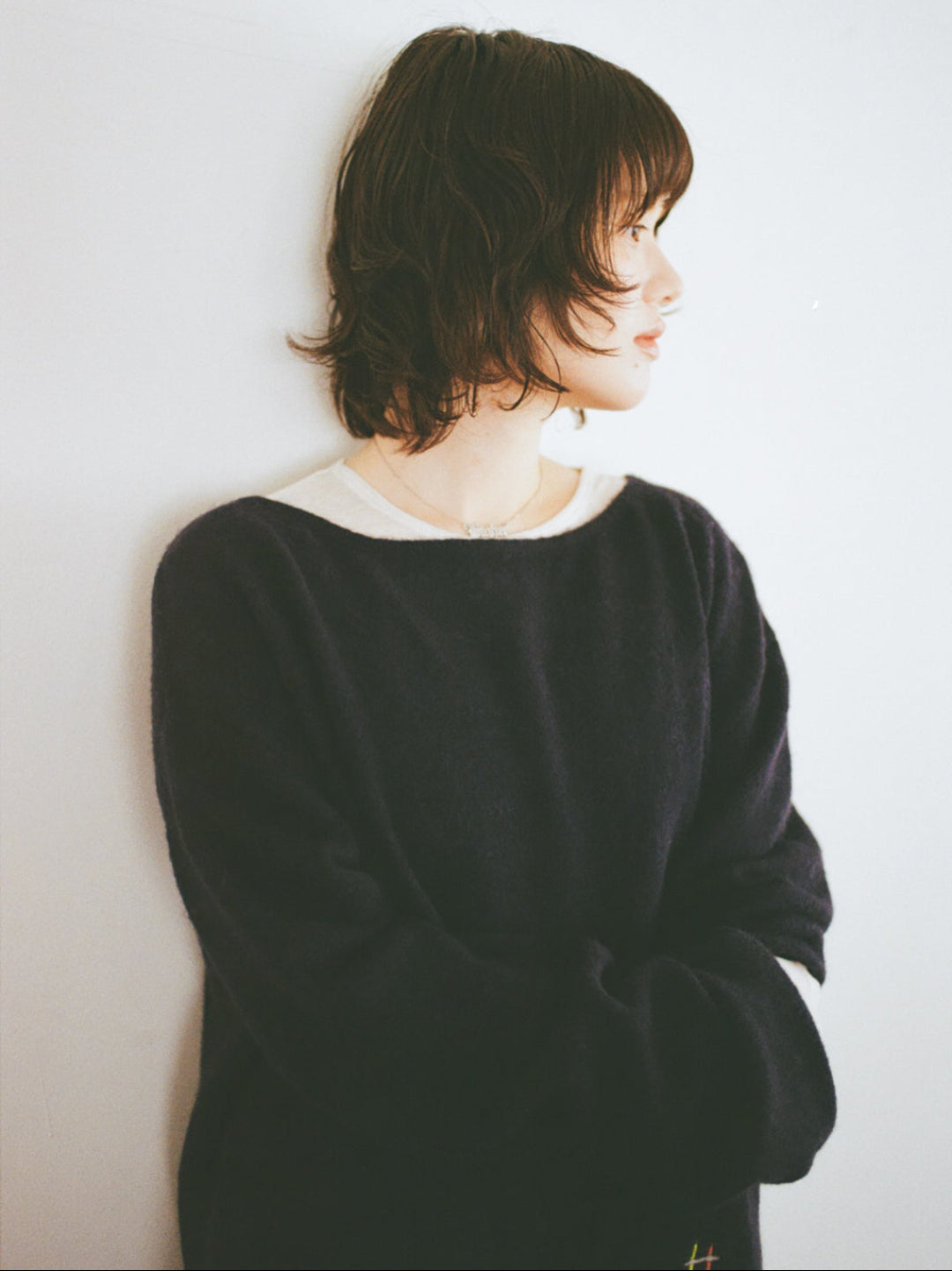 Off to the Moon knit sweater