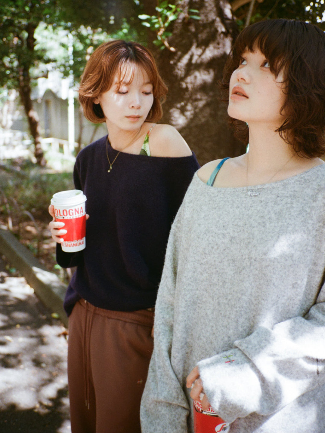Off to the Moon knit sweater