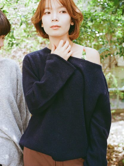 Off to the Moon knit sweater