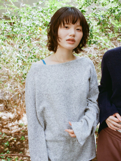 Off to the Moon knit sweater