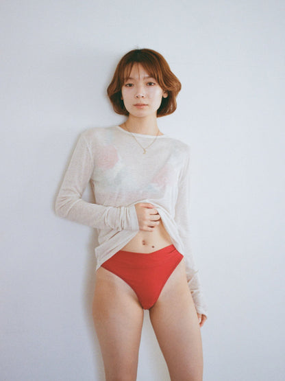 See Through Emotions long T-shirt