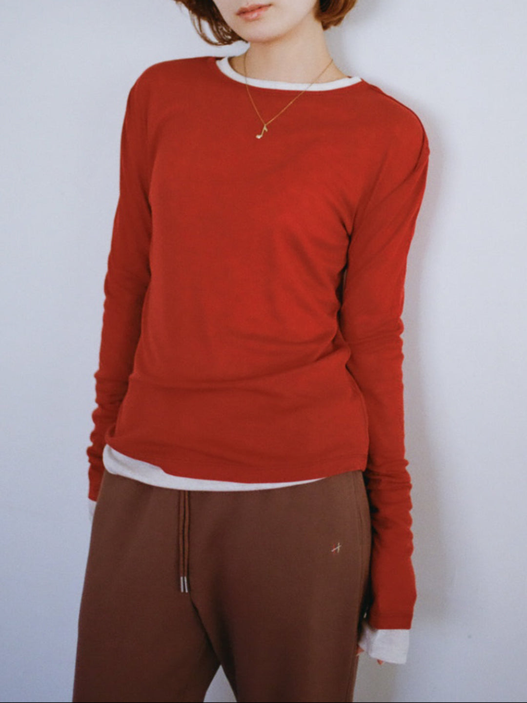 See Through Emotions long T-shirt