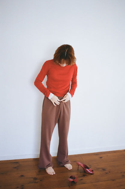 See Through Emotions long T-shirt