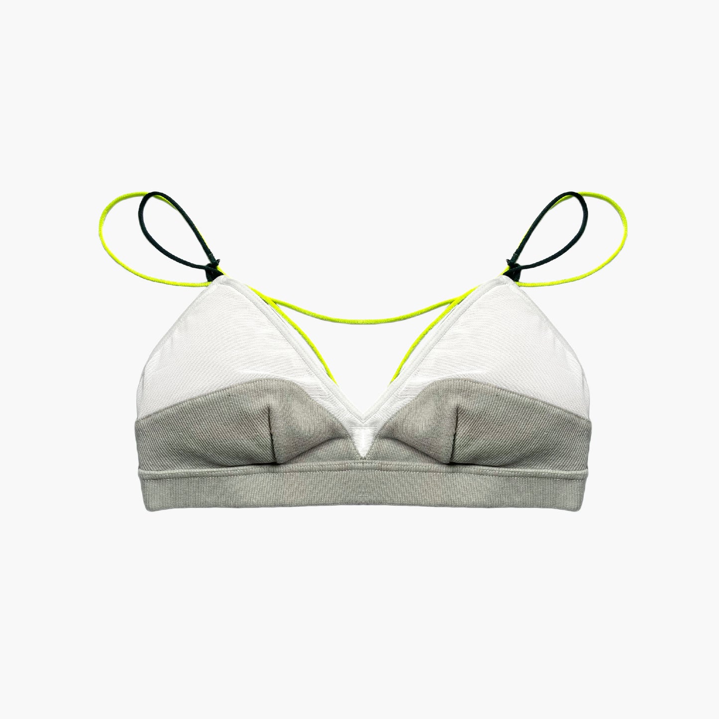 2 colors strip bra