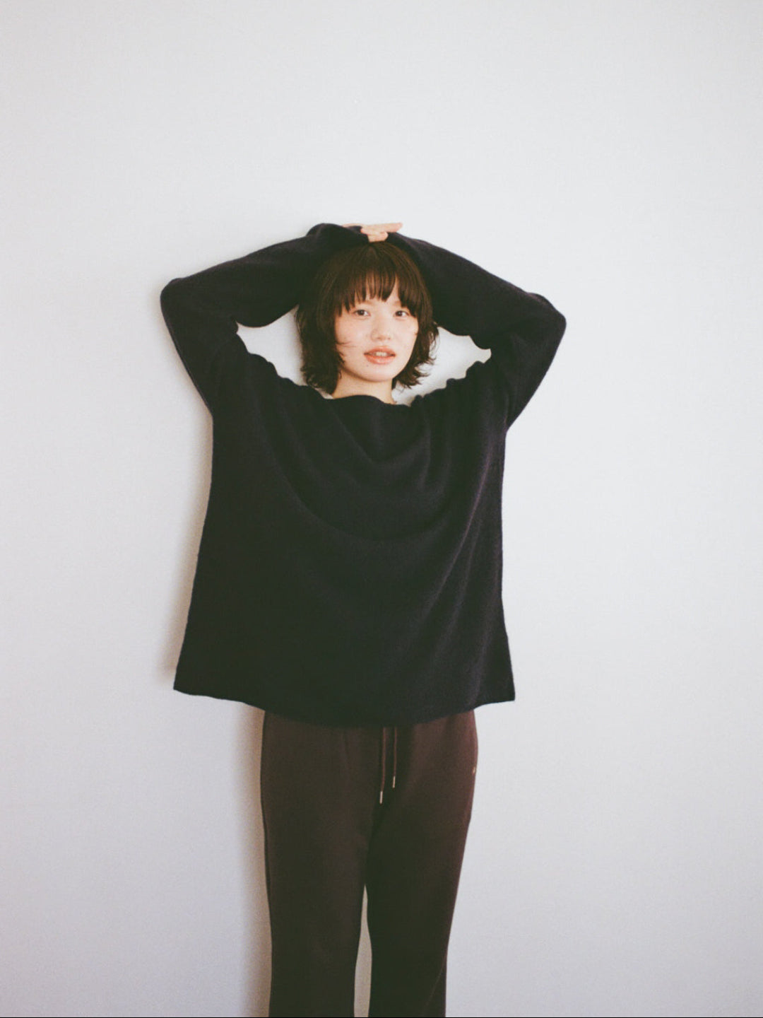 Off to the Moon knit sweater