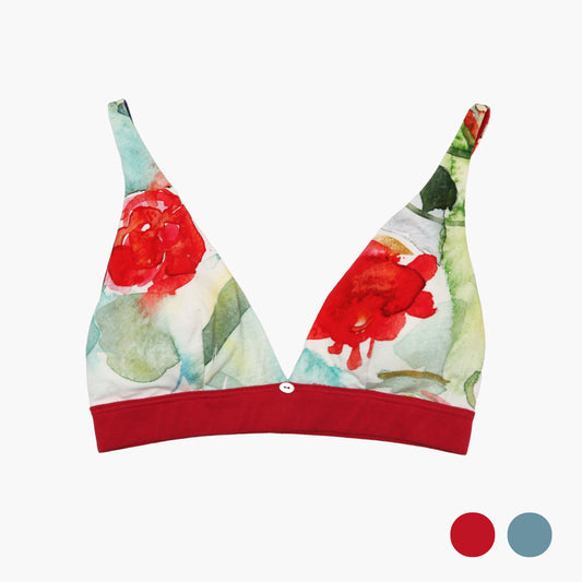 【001】Blooming bra