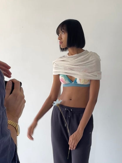 【001】Blooming bra