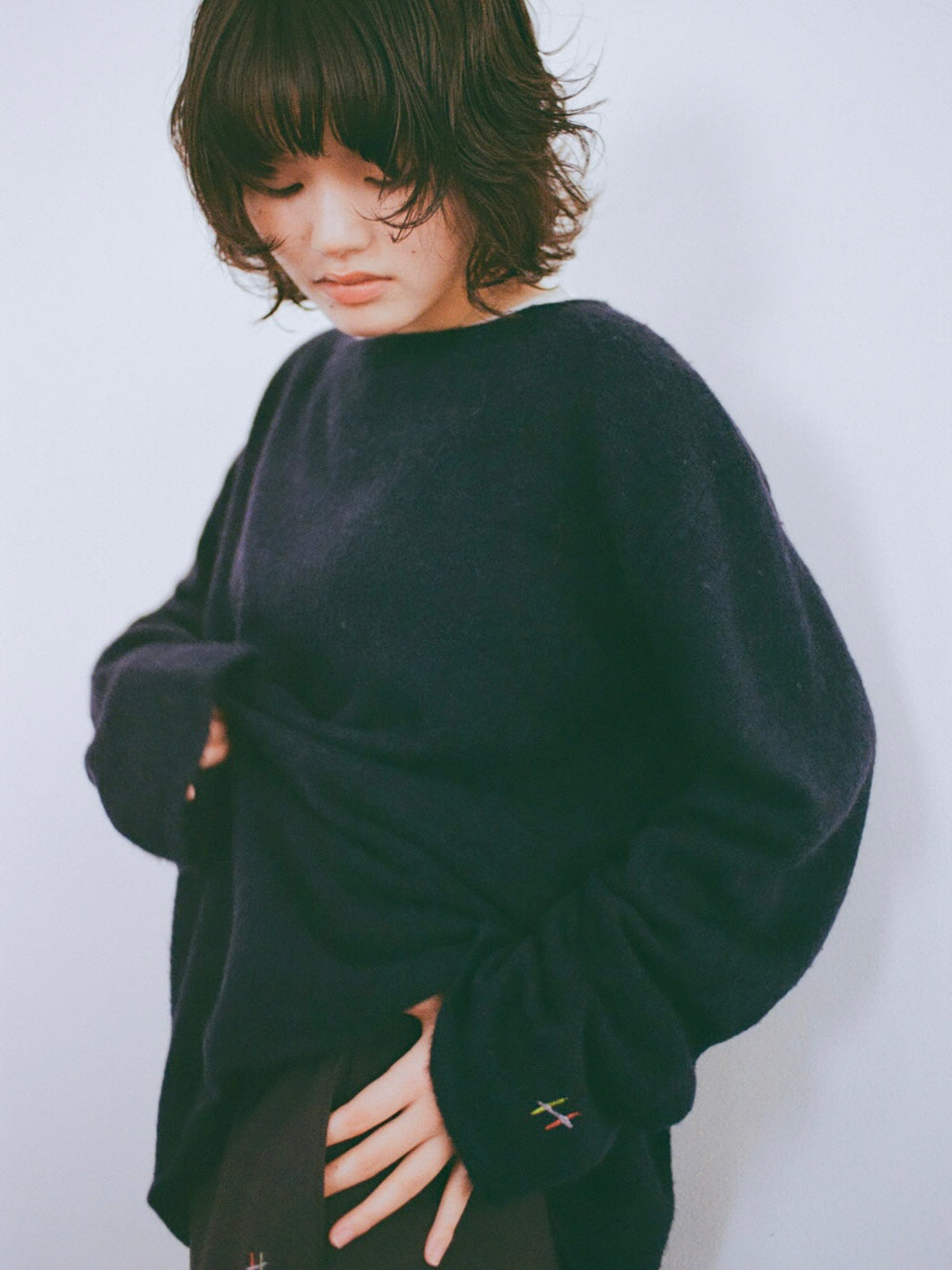 Off to the Moon knit sweater