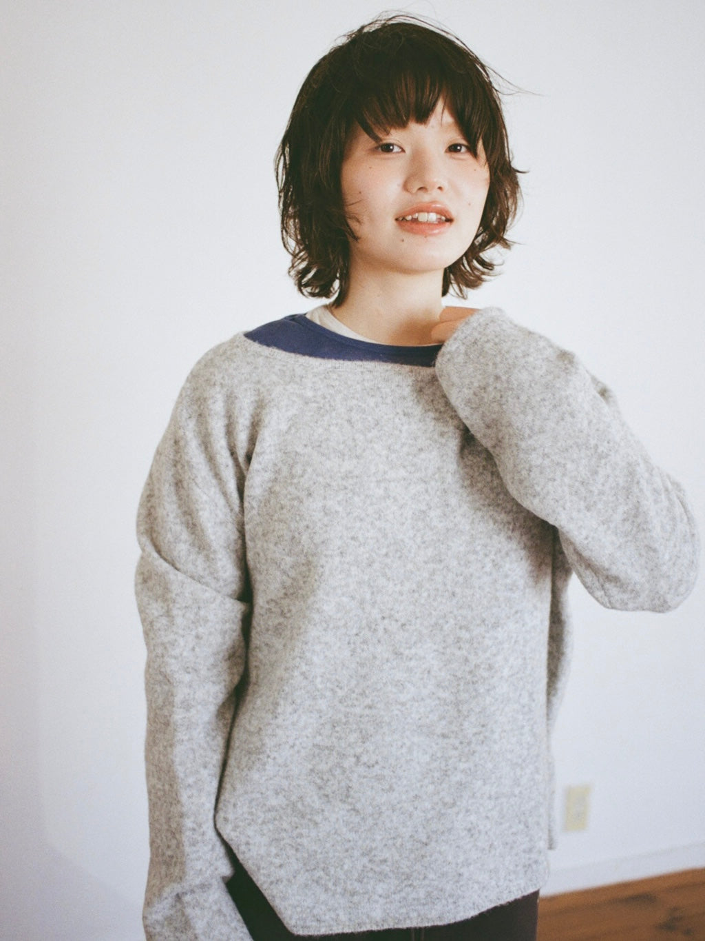 Off to the Moon knit sweater