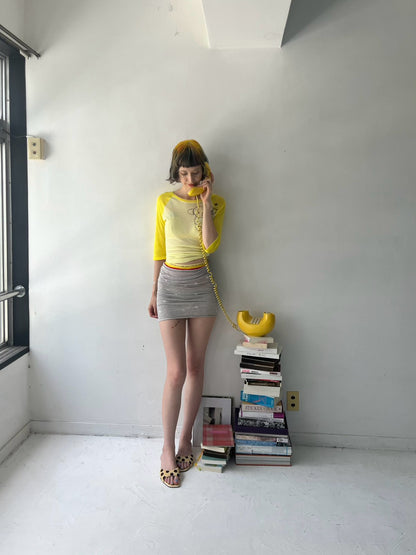 opnner × HEAP sheer long T-shirt