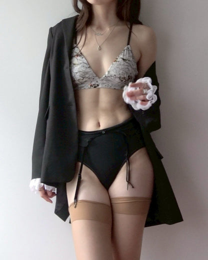 【001】Burning Lace bra