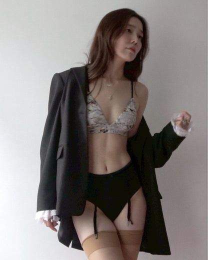 【001】Burning Lace bra