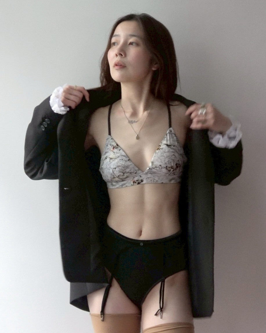 【001】Burning Lace bra
