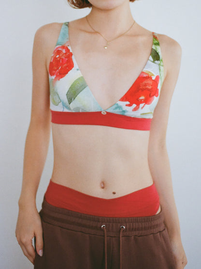 【001】Blooming bra
