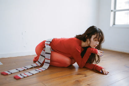 See Through Emotions long T-shirt