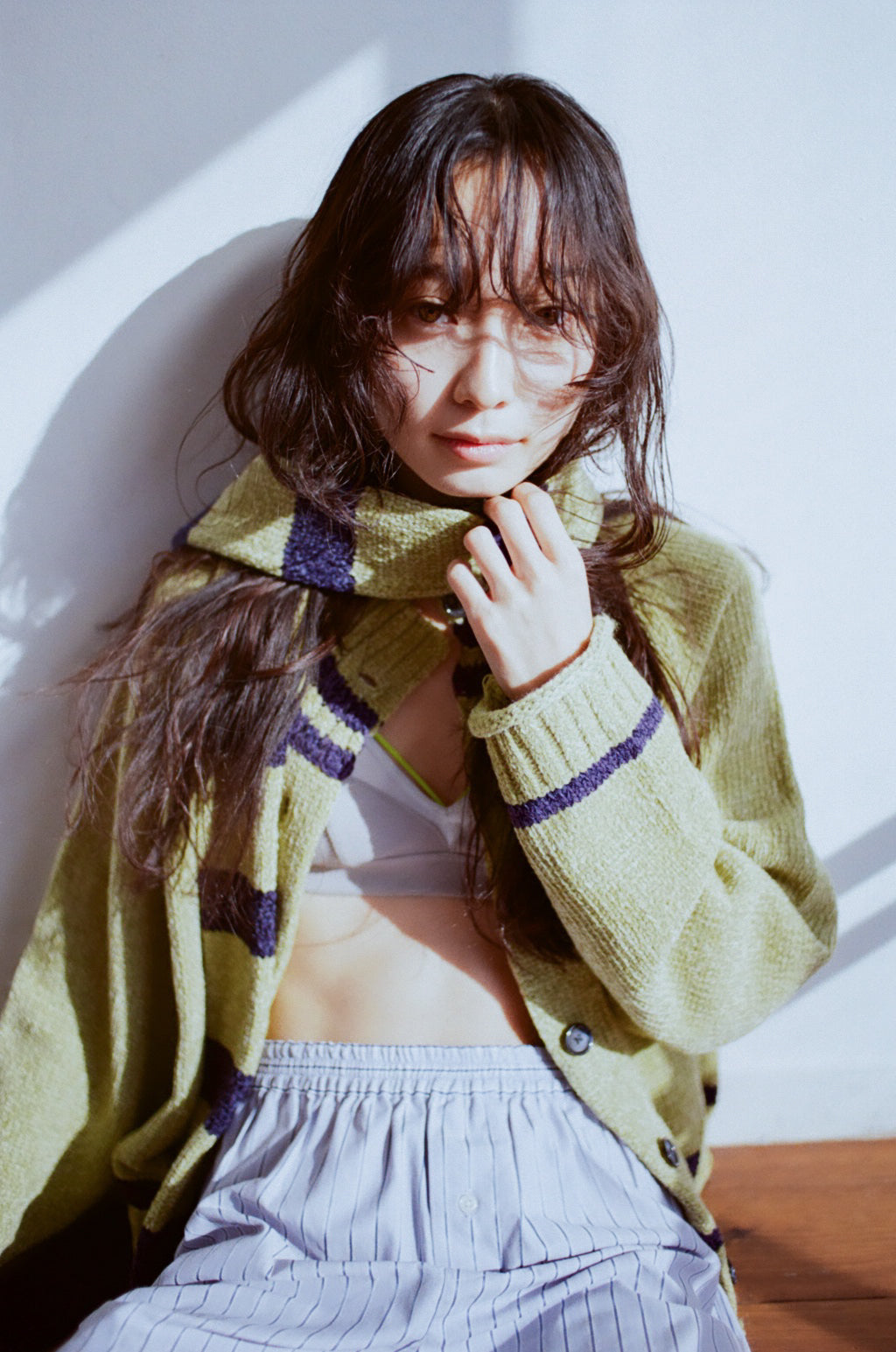 "Lucky you!" Sweater Cardigan