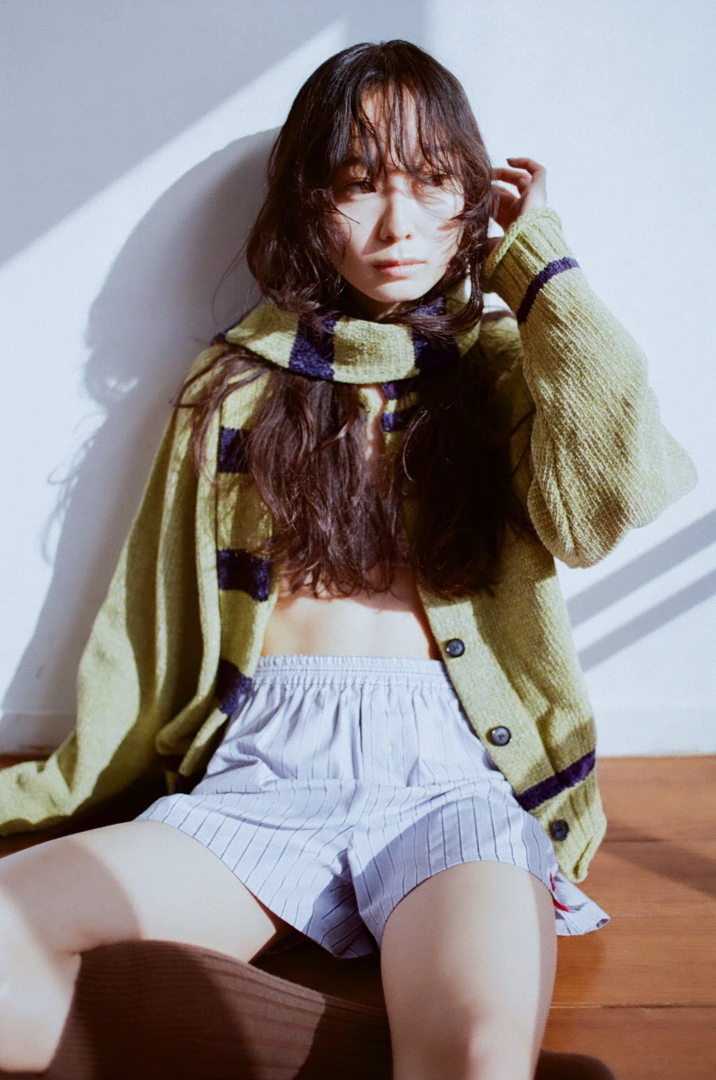 "Lucky you!" Sweater Cardigan