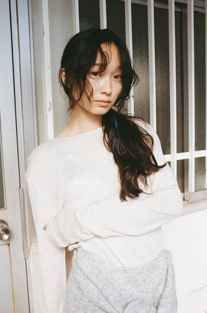 See Through Emotions long T-shirt