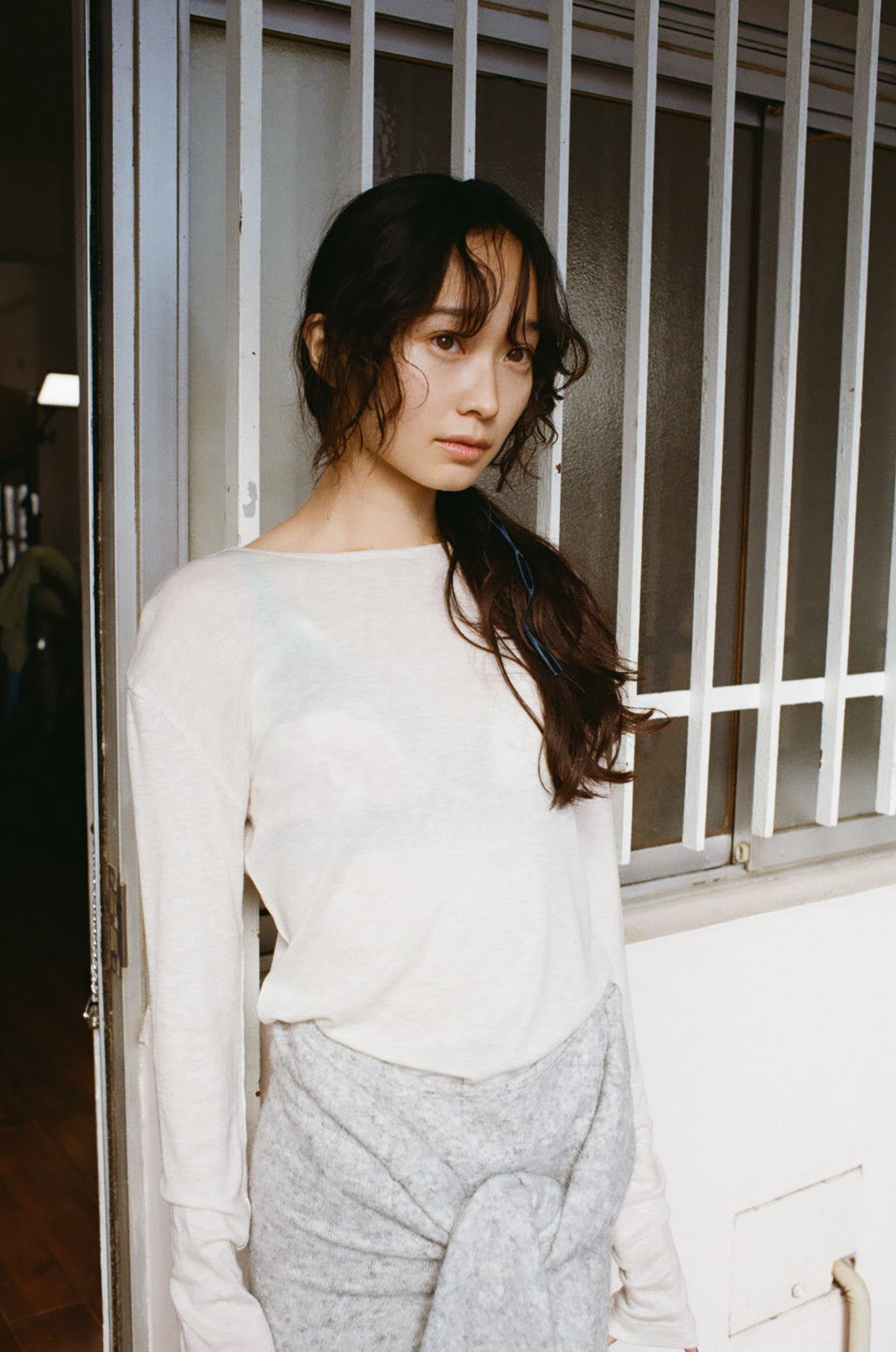 See Through Emotions long T-shirt