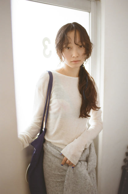 Off to the Moon knit sweater