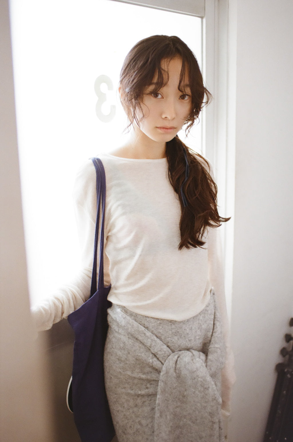 See Through Emotions long T-shirt