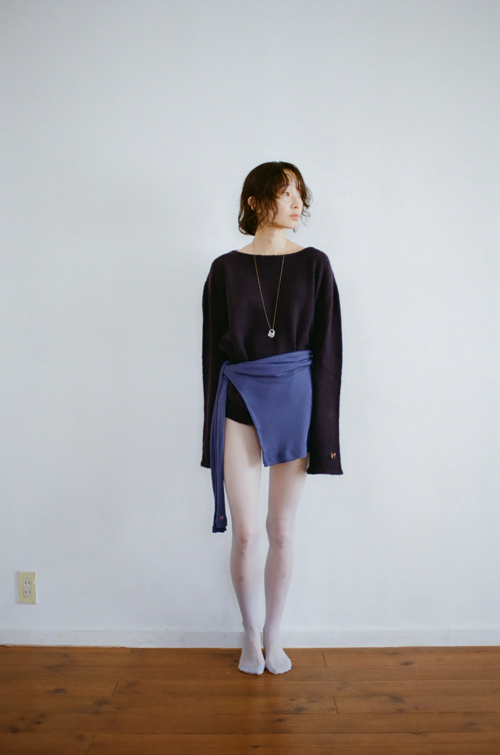 Off to the Moon knit sweater